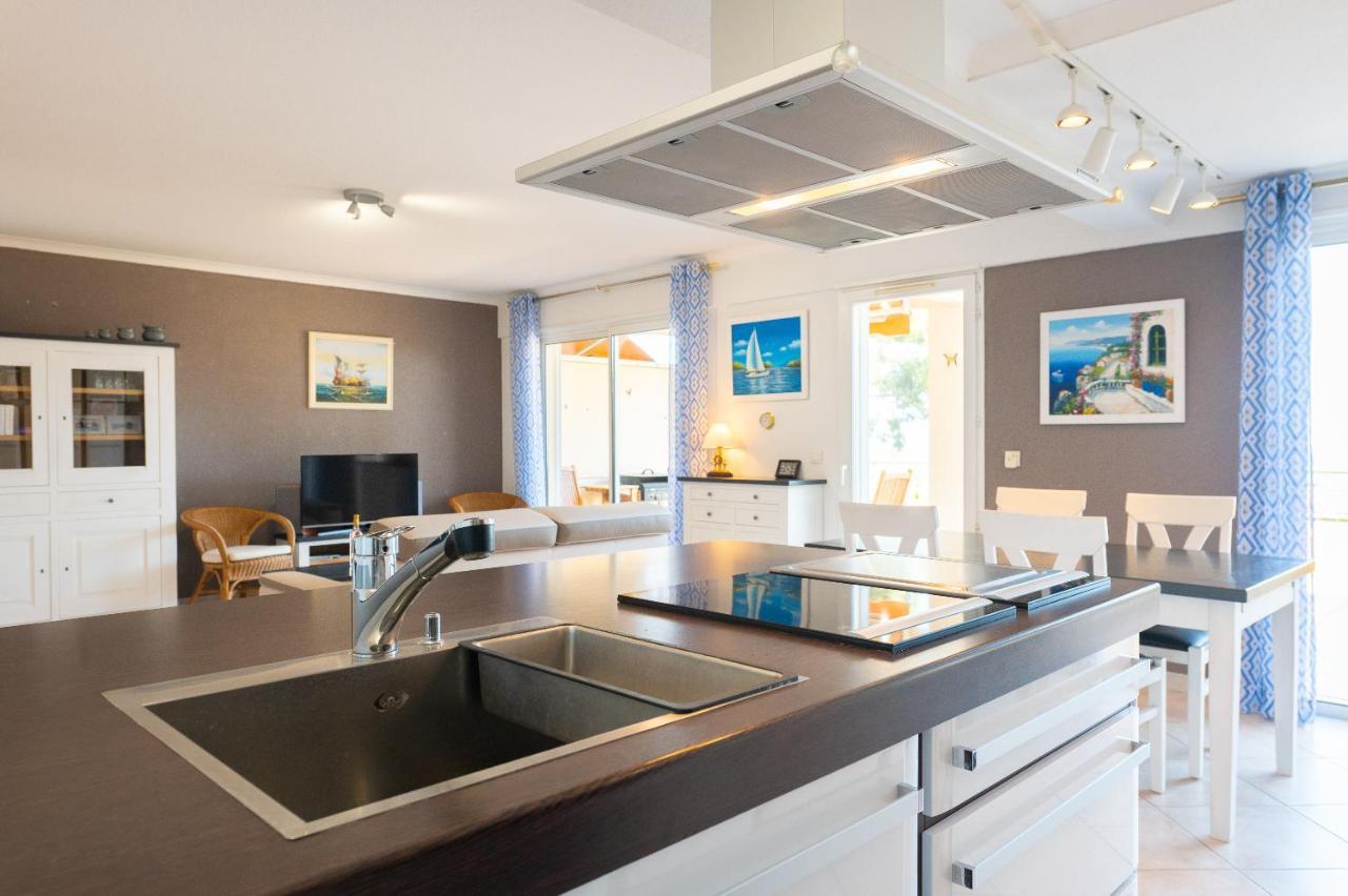 La Cle Vue Mer, Clim, Terrasse, Parking A Hyeres Ngoại thất bức ảnh